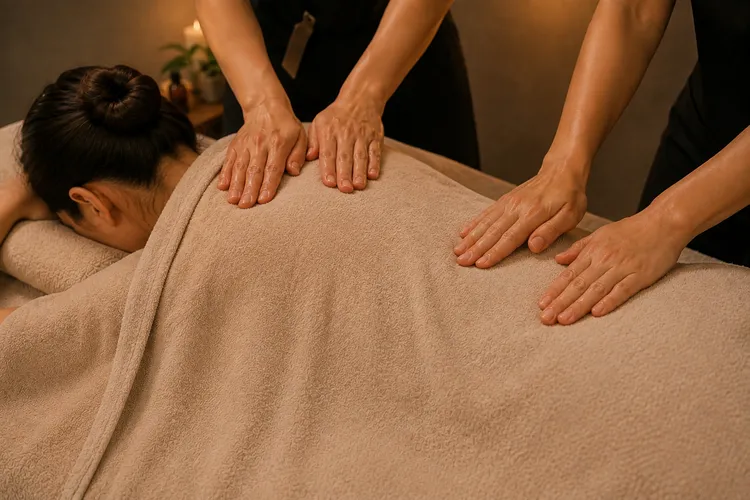 Four Hands Massage at Harbor Wellness Massage in San Carlos